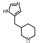 CAS#: 710278-27-6， 3-(1H-Imidazol-4-ylmethyl)piperidine
