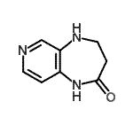 CAS 登录号：710349-41-0， 1,3,4,5-四氢-2H-吡啶并[3,4-b][1,4]二氮杂卓-2-酮