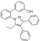 CAS#: 710354-39-5， 2'-(5-Ethyl-3,4-diphenyl-1H-pyrazol-1-yl)-3-biphenylol