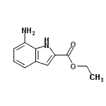 CAS 登录号：71056-61-6， 乙基7-氨基-1H-吲哚-2-羧酸酯