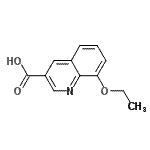 CAS 登录号：71082-57-0， 8-乙氧基-3-喹啉羧酸