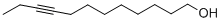 structure of CAS# 71084-08-7, 9-Dodecyn-1-Ol;Sbb008814;9-Dodecyn-1-Ol;Zinc02572234