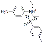 CAS 登录号：71130-49-9， (4-氨基苯基)二乙基铵甲苯-4-磺酸酯