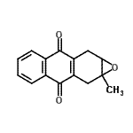 CAS 登录号：71173-53-0， 1a-甲基-1a,2,9,9a-四氢蒽并[2,3-b]环氧乙烯-3,8-二酮