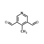 CAS 登录号：71189-73-6， 4-甲基-3,5-吡啶二甲醛