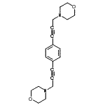CAS 登录号：7119-40-6， 4,4'-(1,4-亚苯基二-1-丙炔-1,3-二基)二吗啉