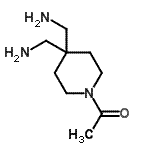CAS 登录号：712259-40-0， 1-[4,4-二(氨基甲基)-1-哌啶基]乙酮