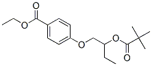 CAS 登录号：71251-33-7， 4-[2-(2,2-二甲基丙烷酰基氧基)丁氧基]苯甲酸乙酯