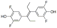 CAS 登录号：71292-84-7， 3,5,3',5'-四氟二乙基己烯雌酚