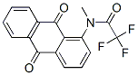 CAS 登录号:71302-68-6, N-(9,10-二氢-9,10-二氧代-1-蒽基)-2,2,2-三氟-N-甲基-乙酰胺