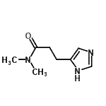 CAS 登录号：713071-47-7， 3-(1H-咪唑-4-基)-N,N-二甲基丙酰胺