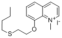 CAS#: 71314-98-2， 8-(2-(Butylthio)Ethoxy)-1-Methyl-Quinolinium Iodide