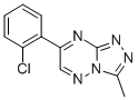 CAS#: 71347-53-0， 7-(2-Chlorophenyl)-3-Methyl-1,2,4-Triazolo(4,3-b)(1,2,4)Triazine