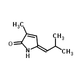 CAS#: 713496-33-4， (5E)-3-Methyl-5-(2-methylpropylidene)-1,5-dihydro-2H-pyrrol-2-one