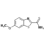 CAS#: 71368-35-9， 6-Methoxy-1,3-benzothiazole-2-carbothioamide