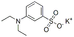 CAS 登录号：71411-68-2， 3-(二乙基氨基)苯磺酸钾