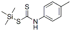 CAS 登录号：71456-95-6， 4-甲基苯基二硫代氨基甲酸三甲基硅烷基酯