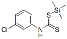 CAS 登录号：71456-96-7， 3-氯苯基二硫代氨基甲酸三甲基硅烷基酯