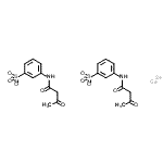 CAS 登录号：71463-38-2， 钙二[3-(乙酰乙酰氨基)苯磺酸酯]