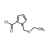 CAS 登录号：714957-07-0， 1-(乙氧基甲基)-1H-吡咯-2-甲酰氯