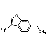CAS 登录号：71507-43-2， 6-乙基-3-甲基-1-苯并呋喃