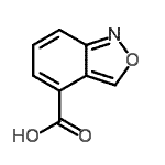 CAS 登录号：716362-22-0， 2,1-苯并恶唑-4-羧酸