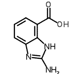 CAS 登录号：716362-36-6， 2-氨基-1H-苯并咪唑-4-羧酸