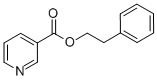 CAS#: 71653-43-5， 3-Pyridinecarboxylicacid 2-Phenylethyl Ester