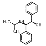 CAS 登录号：71653-82-2， (1S,2R)-2-(异丙基氨基)-1,2-二苯乙醇