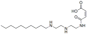 CAS#: 71662-67-4， (Z)-4-[[2-[[2-(Decylamino)Ethyl]Amino]Ethyl]Amino]-4-Oxo-2-Butenoic Acid
