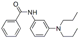 结构式 CAS# 71673-07-9, N-[3-(二丙基氨基)苯基]苯甲酰胺