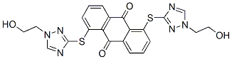 CAS 登录号：71673-15-9， 1,5-二[[1-(2-羟基乙基)-1H-1,2,4-三唑-3-基]硫代]-9,10-蒽二酮