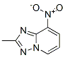 CAS 登录号：7169-91-7， 2-甲基-8-硝基[1,2,4]三唑并[1,5-a]吡啶