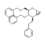 CAS 登录号：71696-32-7， (1S,3R,4R,5S,6S)-4,5-二(苄氧基)-3-[(苄氧基)甲基]-2,7-二氧杂双环[4.1.0]庚烷