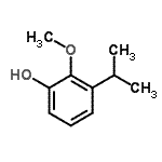 CAS 登录号：71720-28-0， 3-异丙基-2-甲氧基苯酚