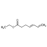 CAS#: 71779-51-6， Ethyl (4E)-4,6-heptadienoate