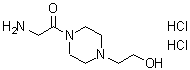CAS 登录号：717904-39-7， 2-氨基-1-[4-(2-羟基-乙基)-哌嗪-1-基]-乙酮二盐酸盐