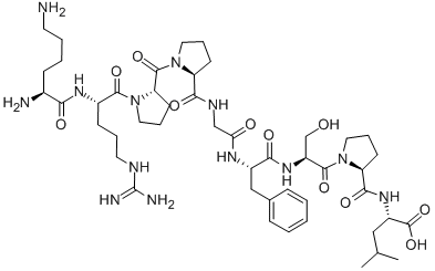 CAS 登录号：71800-37-8， 9-L-亮氨酸-1-9-胰激肽