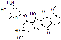 CAS#: 71800-91-4， 11-Deoxydaunomycin