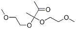 CAS 登录号：71808-60-1， 3,3-二(2-甲氧基乙氧基)-2-丁酮