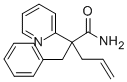 CAS#: 71824-56-1， alpha-Allyl-alpha-Benzyl-2-Pyridineacetamide