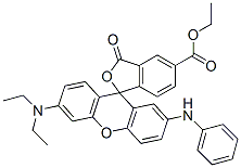 CAS 登录号：71832-61-6， 6'-(二乙基氨基)-3-氧代-2'-(苯基氨基)螺[异苯并呋喃-1(3H),9'-[9H]氧杂蒽]-5-羧酸乙酯