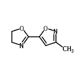CAS 登录号：7186-60-9， 5-(4,5-二氢-1,3-恶唑-2-基)-3-甲基-1,2-恶唑
