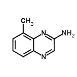 CAS 登录号：718615-02-2， 8-甲基-2-喹喔啉胺