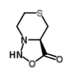 CAS#: 718621-54-6， (3aR)-Tetrahydro-3H-[1,2,3]oxadiazolo[4,3-c][1,4]thiazin-3-one