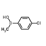 CAS 登录号：718642-13-8， (4-氯苯基)甲基硼酸
