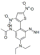 CAS 登录号：71872-50-9， N-[5-二乙基氨基-2-(3,5-二硝基噻吩-2-基)偶氮-苯基]乙酰胺