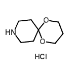 CAS 登录号：71879-41-9， 1,5-二氧杂-9-氮杂螺[5.5]十一烷盐酸盐(1:1)