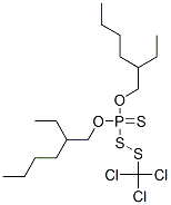 CAS 登录号：71889-07-1， [(三氯甲基)二硫代]硫代膦酸O,O-二(2-乙基己基)酯