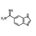 CAS 登录号：71892-45-0， 1H-苯并咪唑-6-甲脒